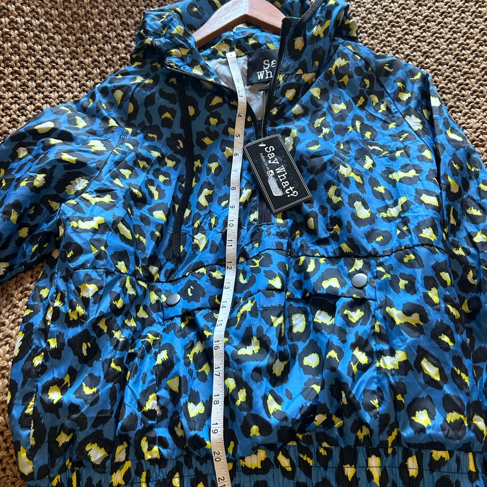 Say What? Vibrant Blue and Yellow Jacket - Picture 4 of 4